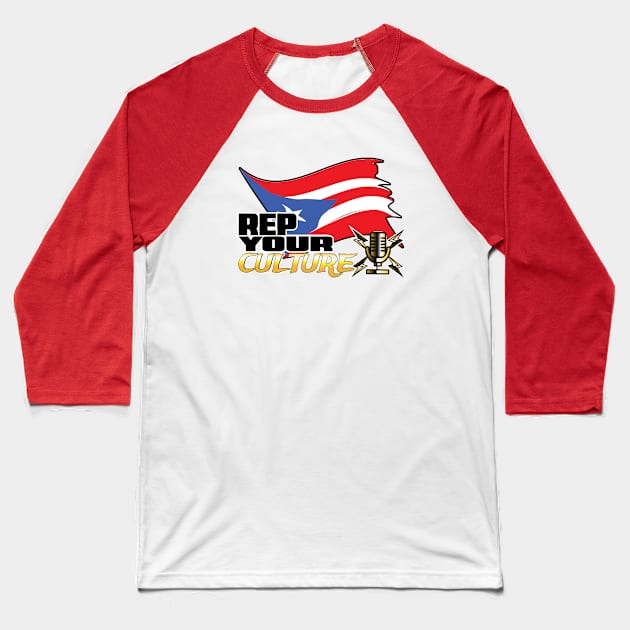 The Rep Your Culture Line: Puerto Rico Baseball T-Shirt by The Culture Marauders